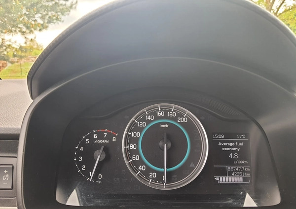 Suzuki Ignis cena 45900 przebieg: 42251, rok produkcji 2019 z Toruń małe 211